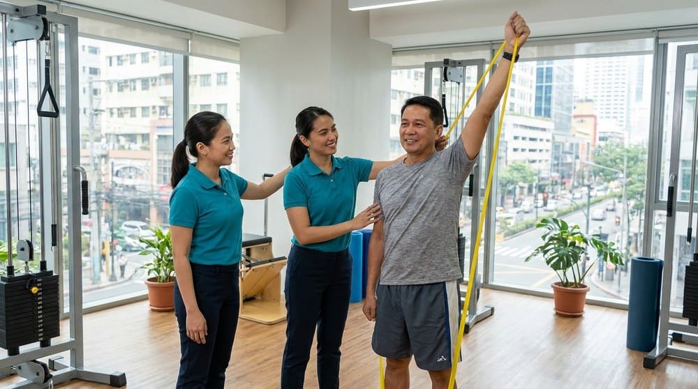 Shoulder therapy program